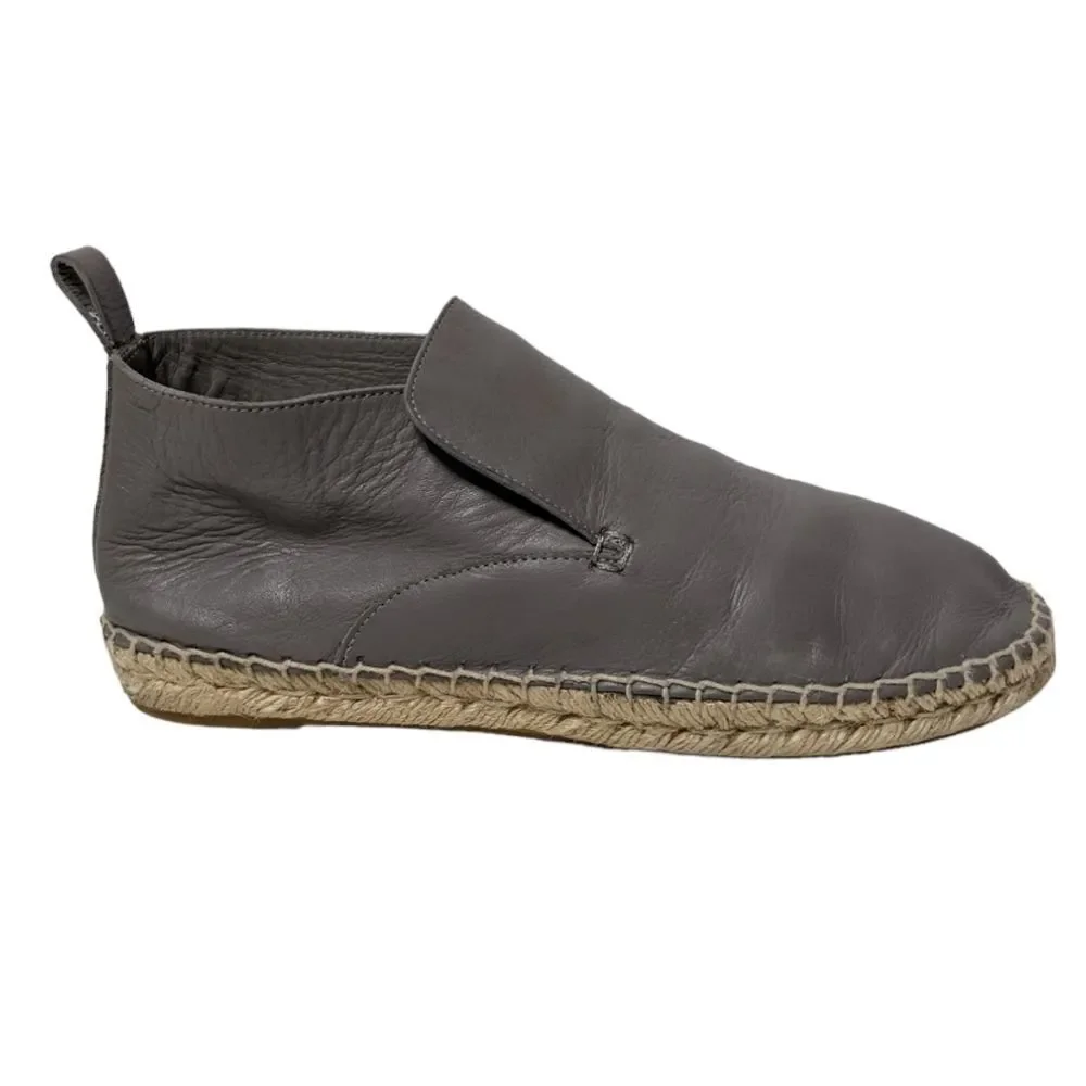 VINCE Ronan Slip-On Leather Espadrilles 7